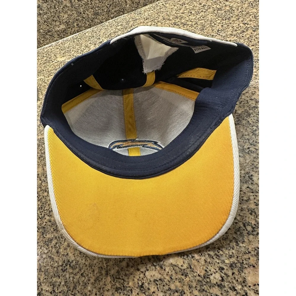 San‎ Diego Chargers Hat Cap Mens One Size Navy White Yellow NFL Football Reebok